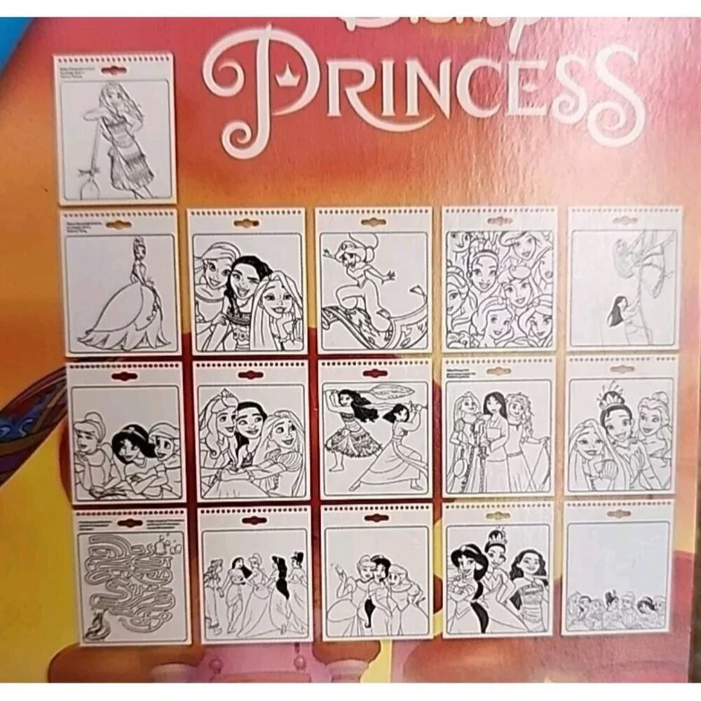 Crayola Color Wonder Mess Free Disney Princess Great Travel Activity Pad